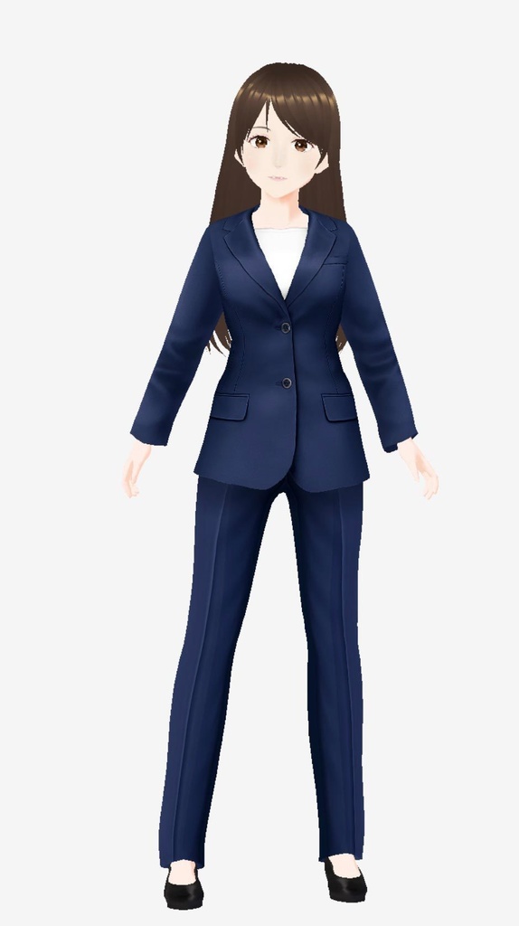 ひなた_ロング_3Dビジネスアバター