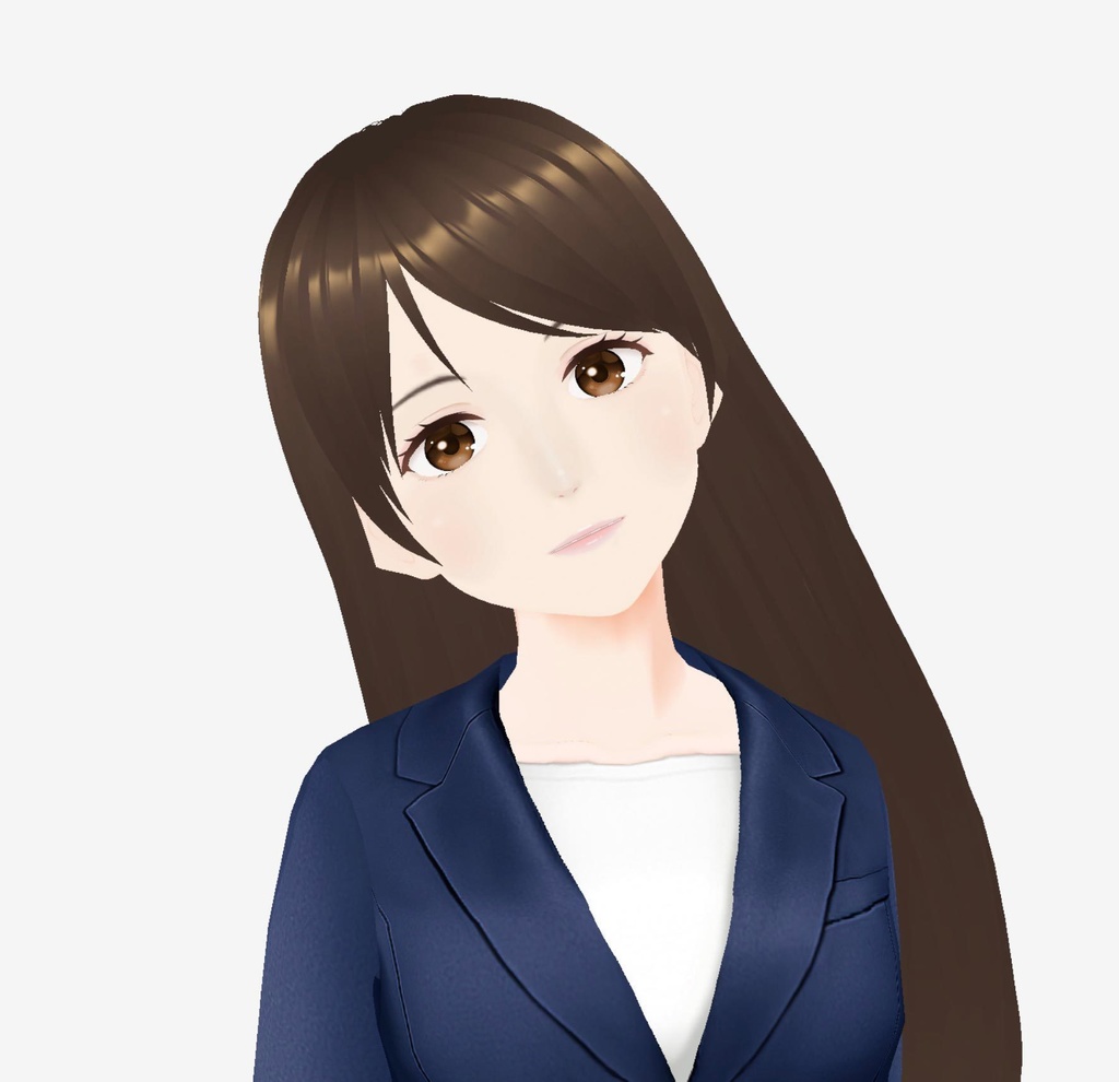 ひなた_ロング_3Dビジネスアバター