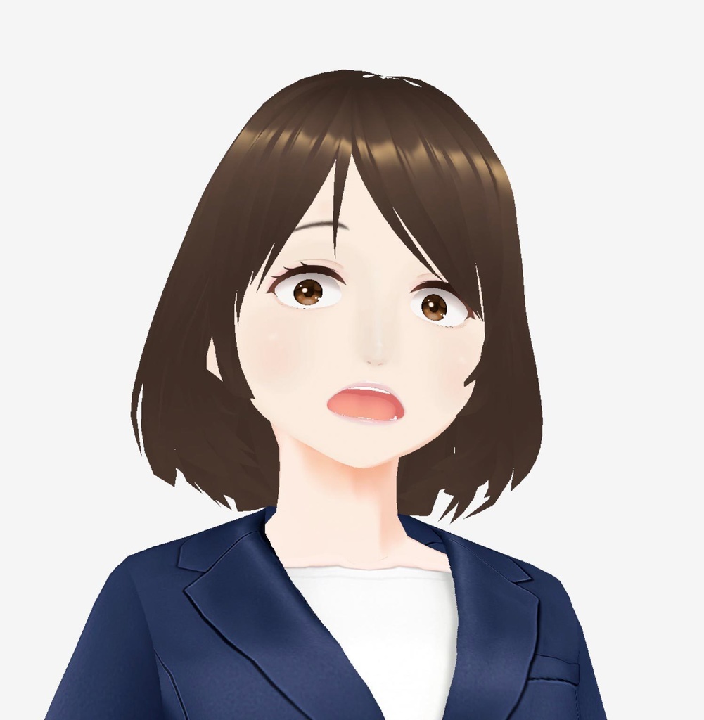 ひなた_ボブ_3Dビジネスアバター