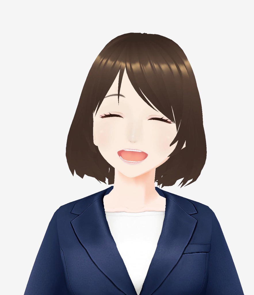 ひなた_ボブ_3Dビジネスアバター