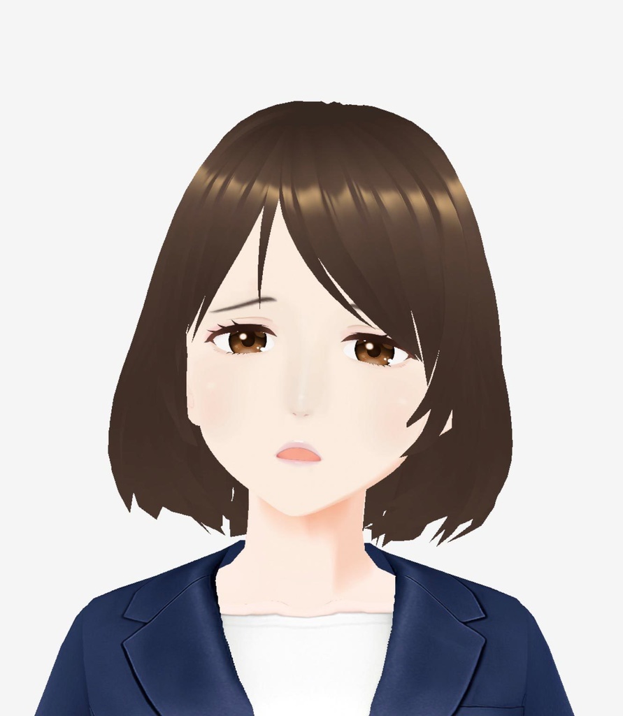 ひなた_ボブ_3Dビジネスアバター