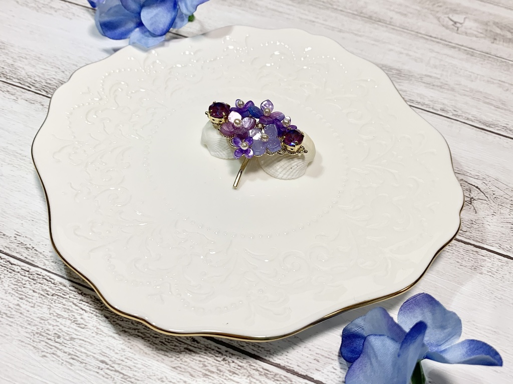 紫陽花ポニーフック