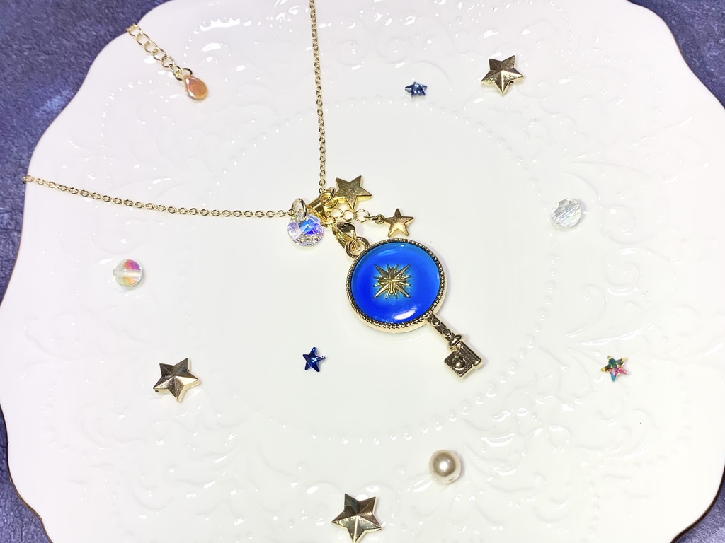 願いを込めた綺羅星のネックレス