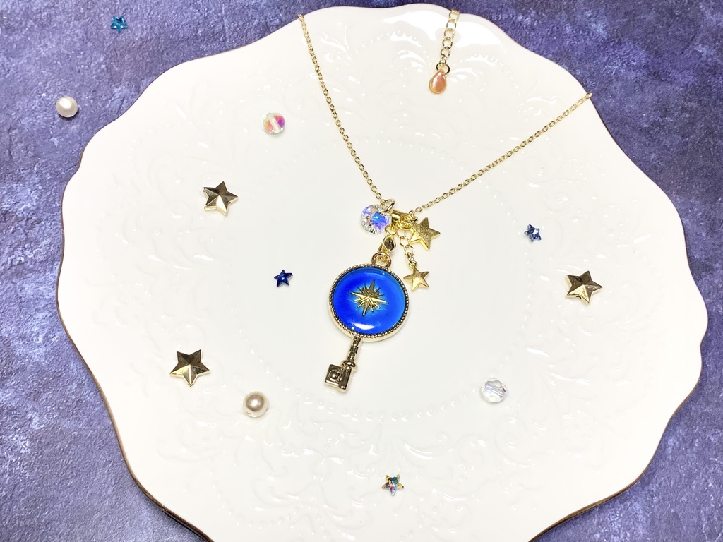 願いを込めた綺羅星のネックレス