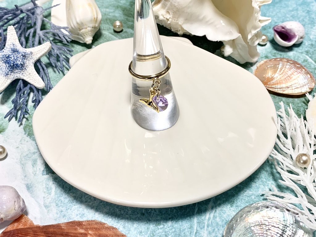 ラッキーホエールテールリング