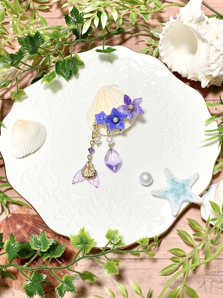 花に染まる人魚 -桔梗- - Milk Crown+ - BOOTH