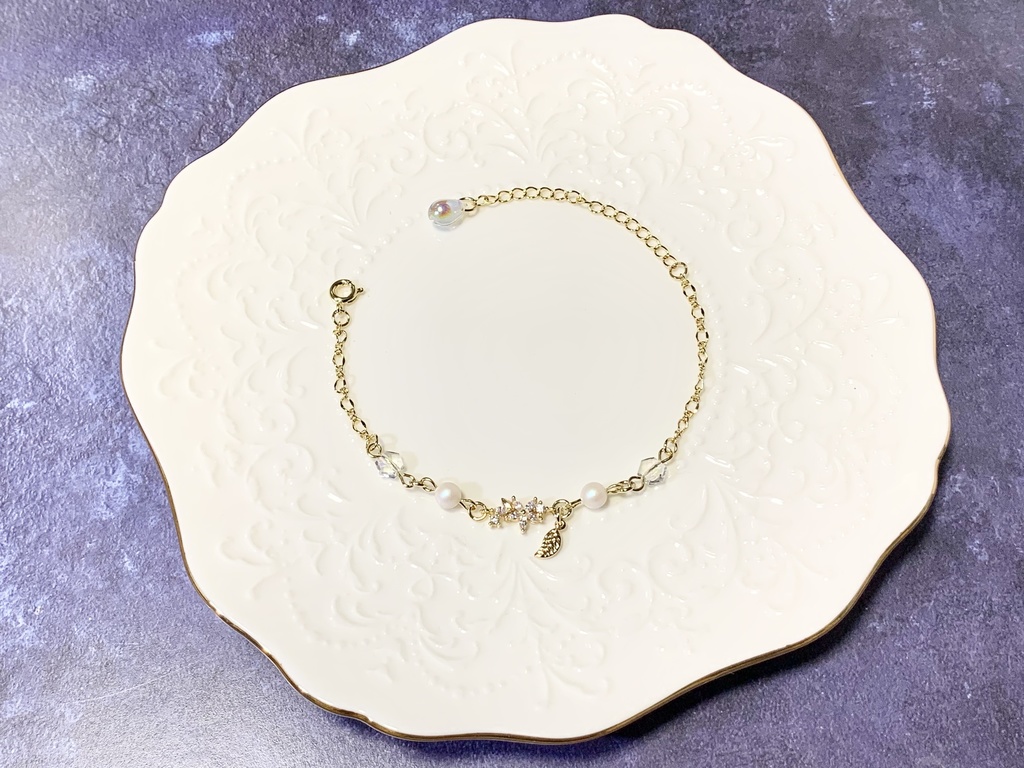 星屑の花 ブレスレット