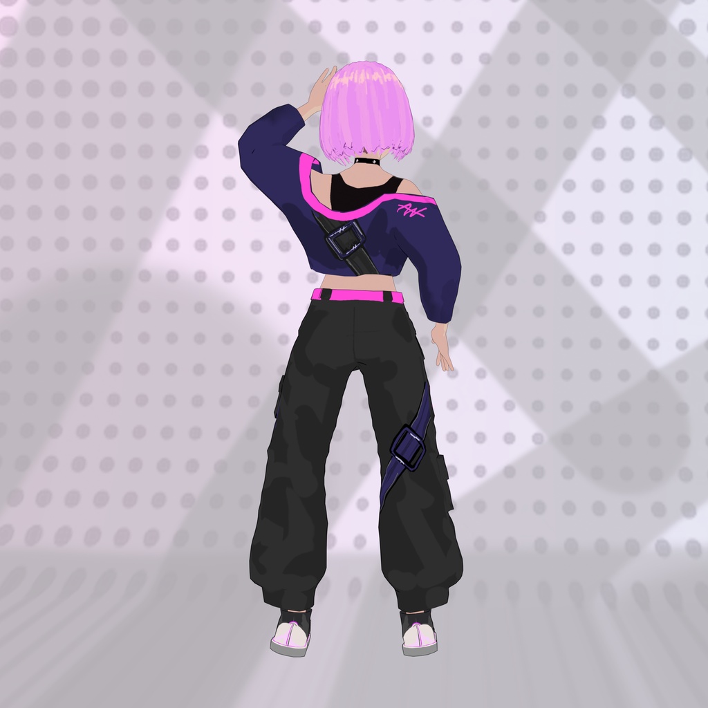 Nova V2 - サイバーパンク・テックウェア アバター / Cyberpunk Techwear Avatar