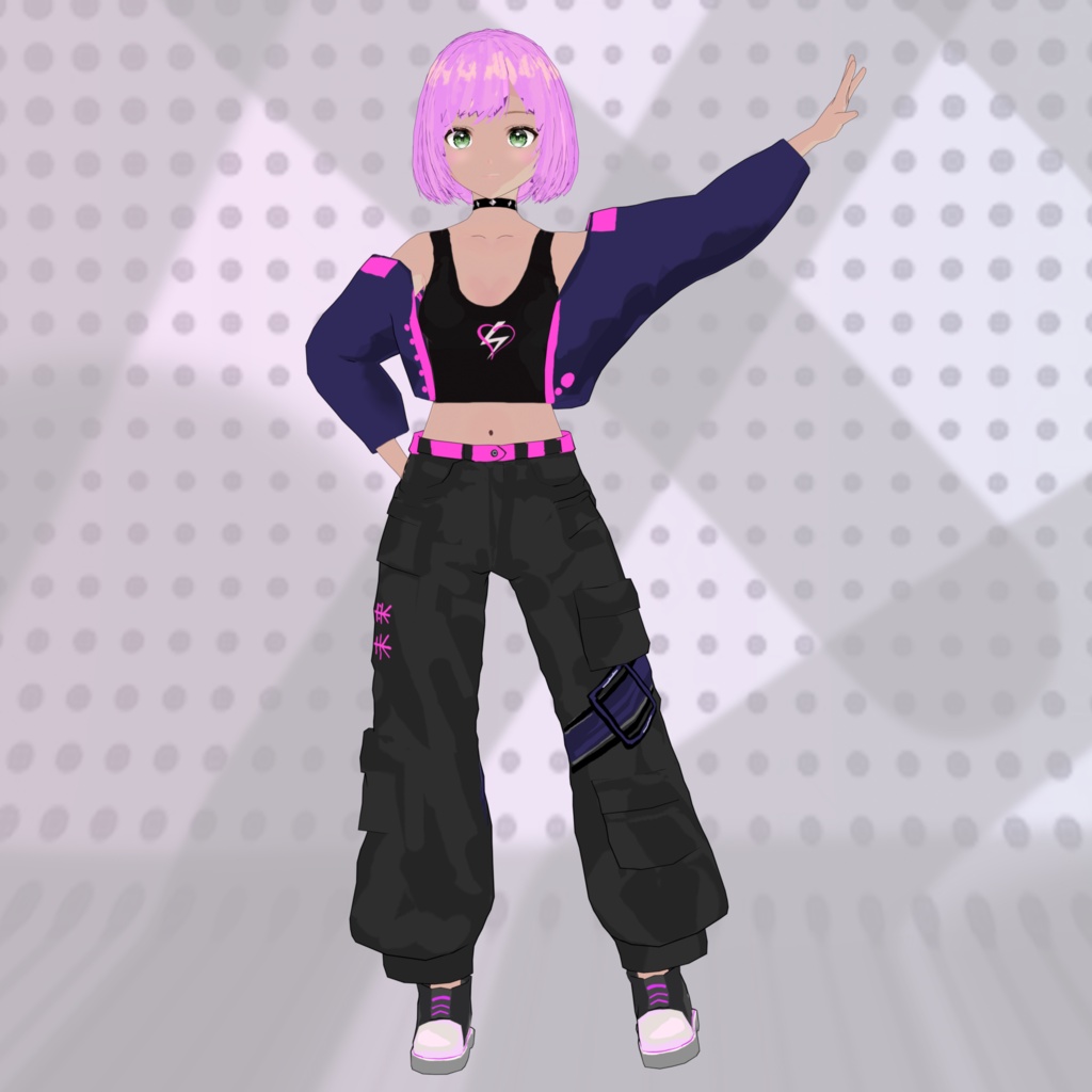 Nova V2 - サイバーパンク・テックウェア アバター / Cyberpunk Techwear Avatar