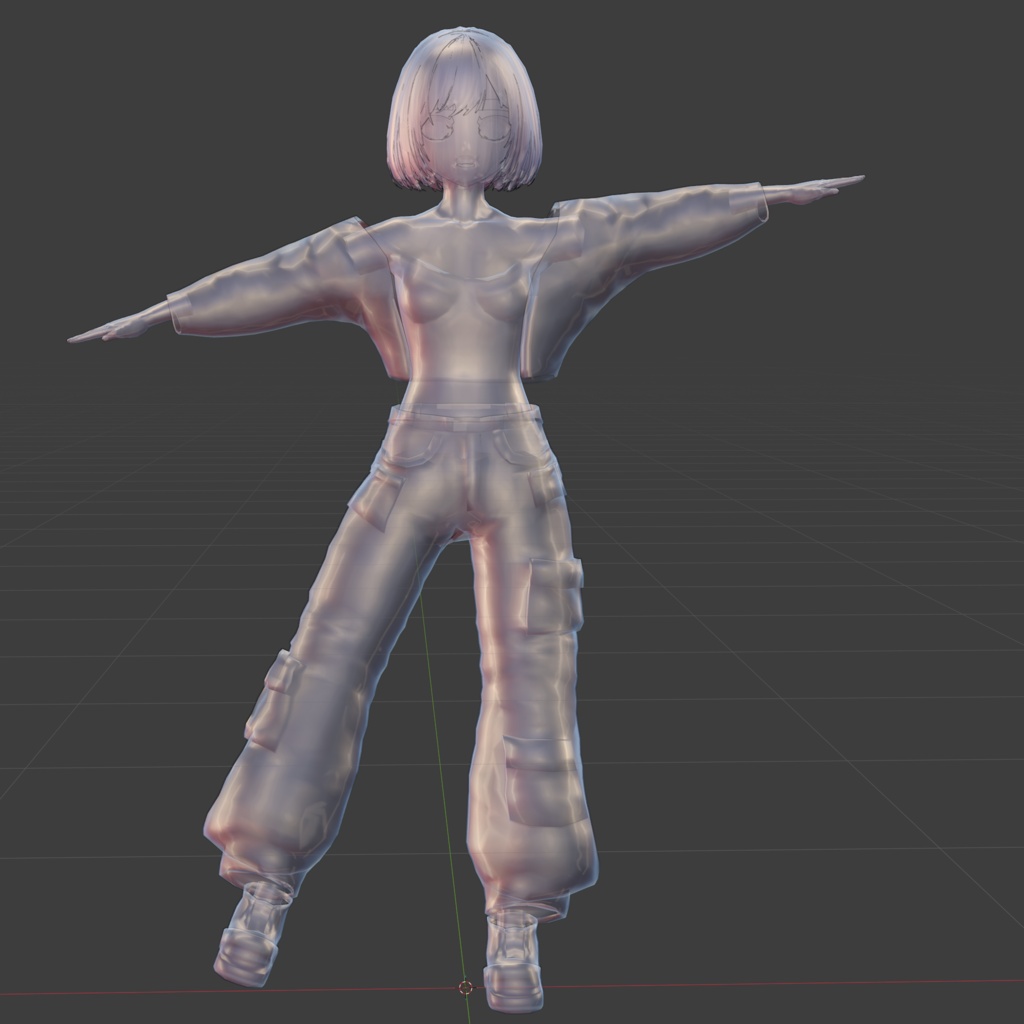 Nova V2 - サイバーパンク・テックウェア アバター / Cyberpunk Techwear Avatar