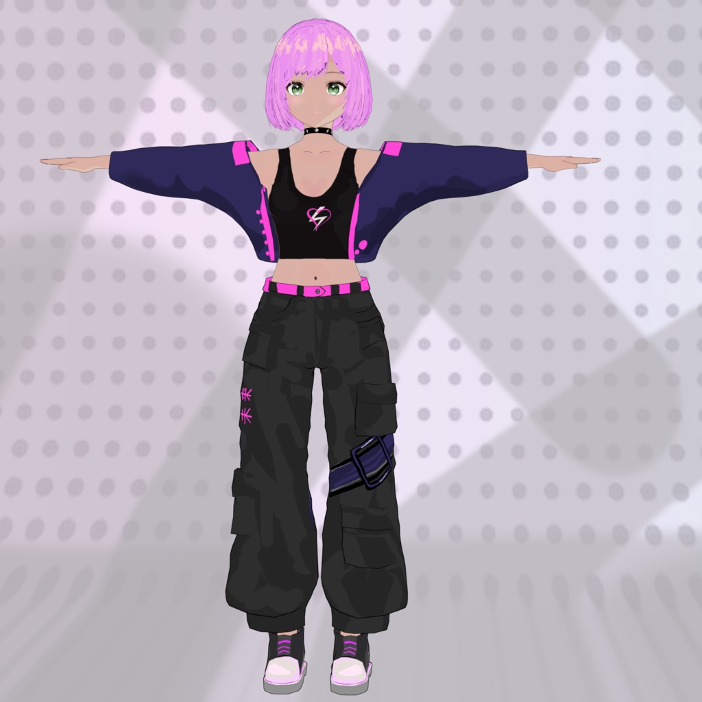 Nova V2 - サイバーパンク・テックウェア アバター / Cyberpunk Techwear Avatar