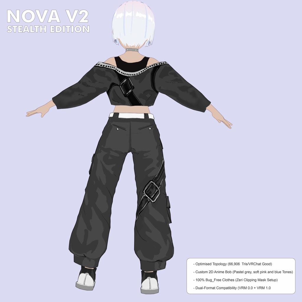 NOVA V2 - ステルス・テックウェア アバター / STEALTH TECHWEAR AVATAR