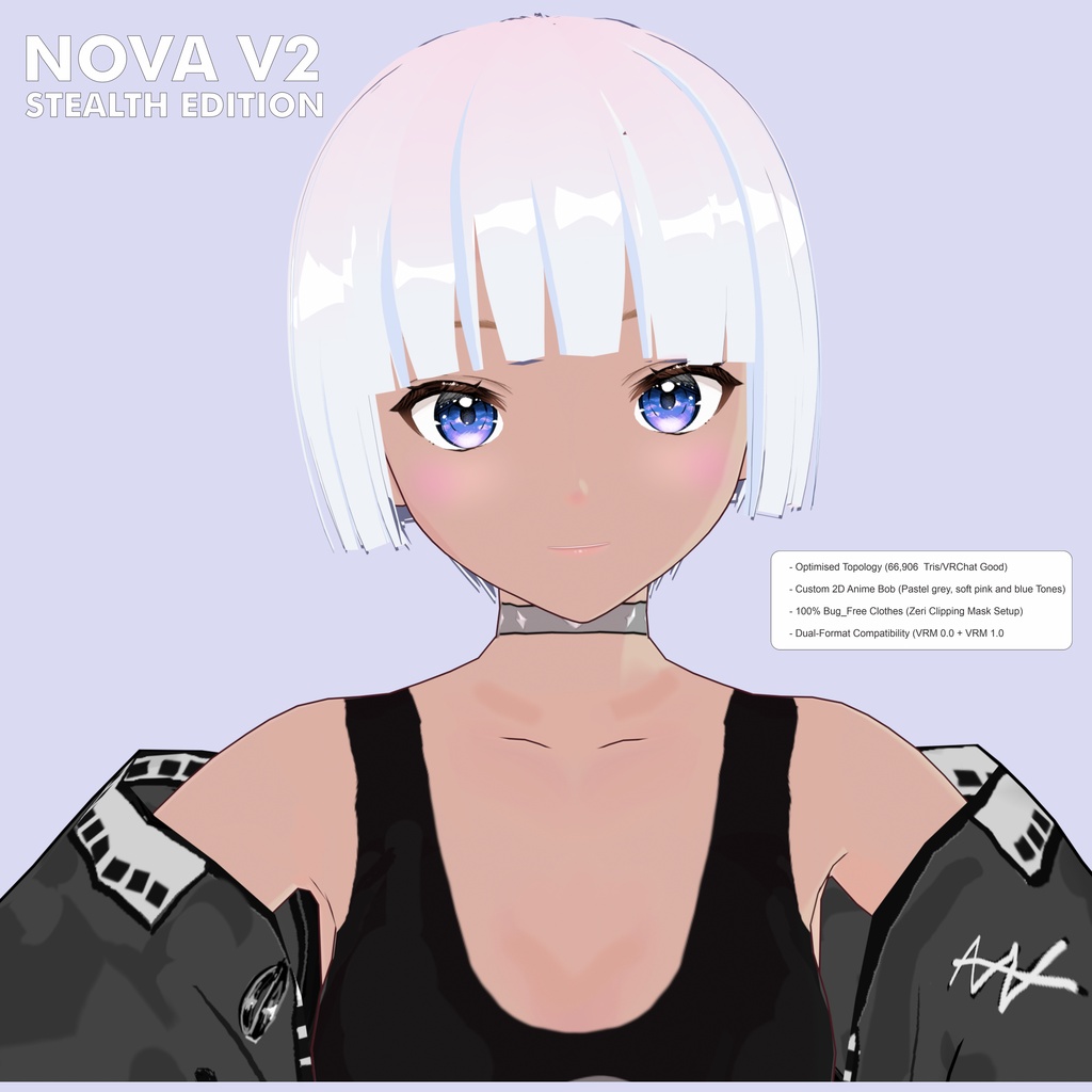 NOVA V2 - ステルス・テックウェア アバター / STEALTH TECHWEAR AVATAR