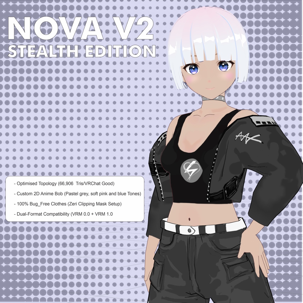 NOVA V2 - ステルス・テックウェア アバター / STEALTH TECHWEAR AVATAR