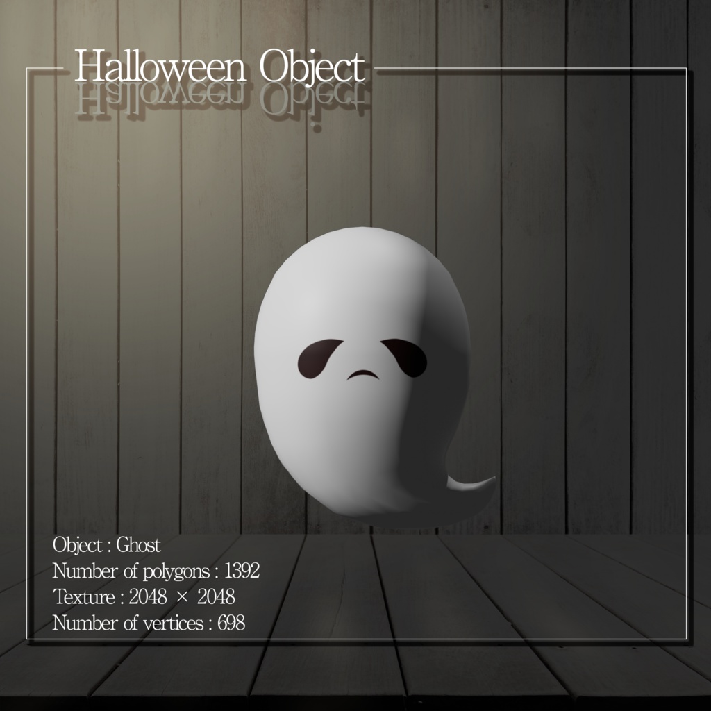 【3Dモデル】ハロウィン小物セット【VRChat向け】
