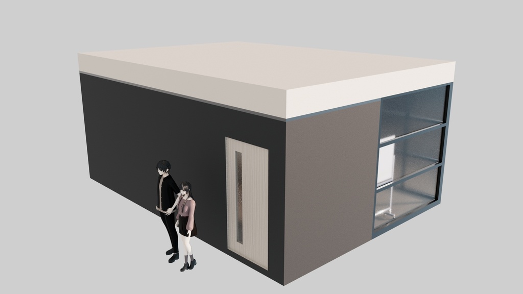 【3Dモデル】会議室セット