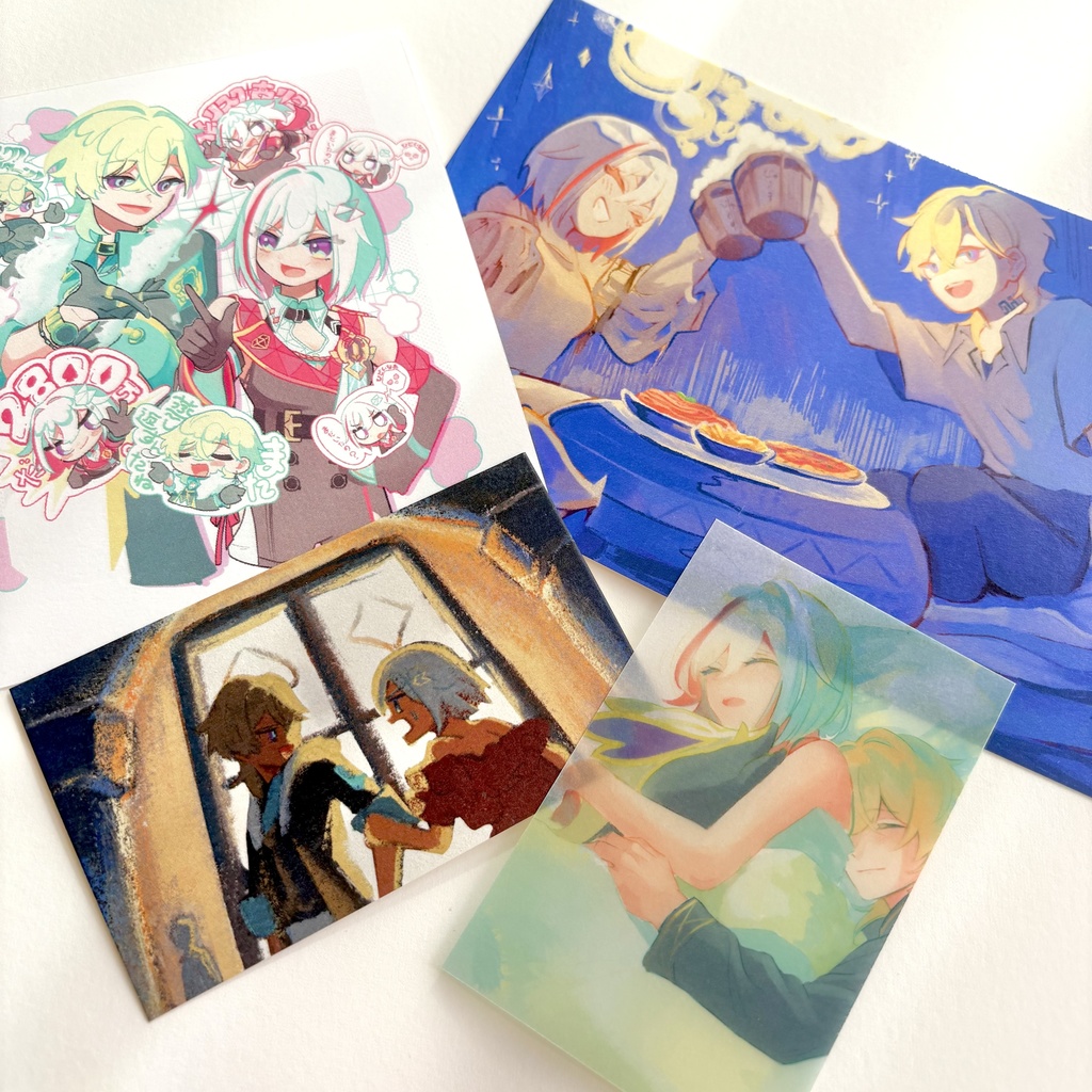 ポストカード&カードセット【ノベルティ付き】