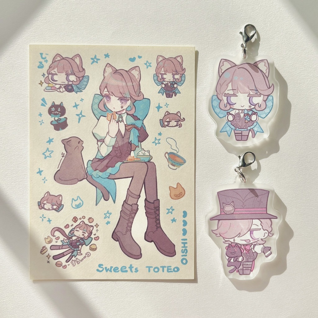 【単品】リネのアクキー・リネットのシール