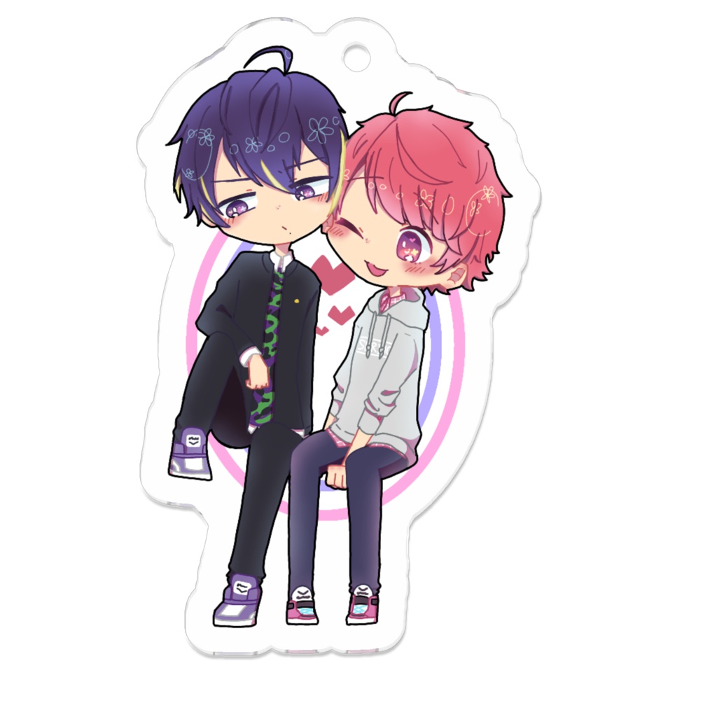 ぴっとりさくますアクキー