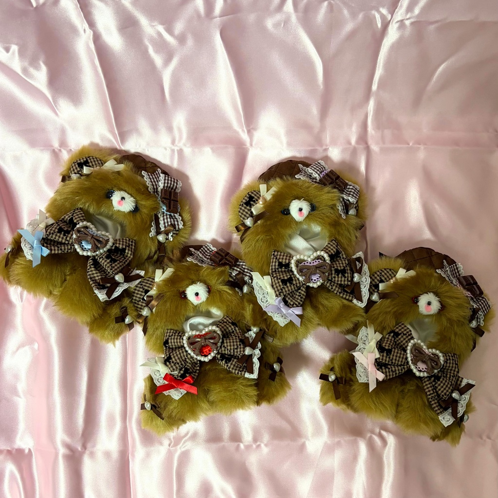 【10-12cm】chocolate bear
