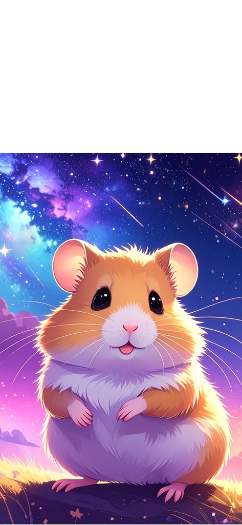 星空のハムスター