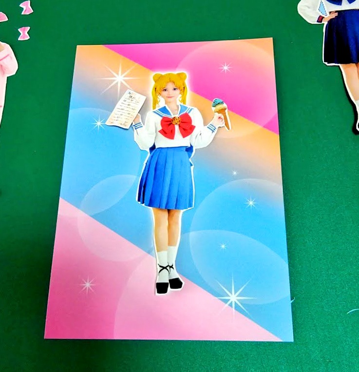 月野うさぎ着せ替えポストカード スタイリッシュセーラーズ