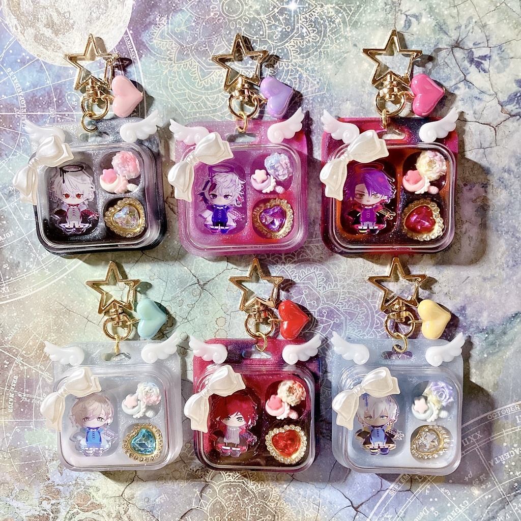 【非公式】にじさんじ❤︎ブリスター風キーホルダー