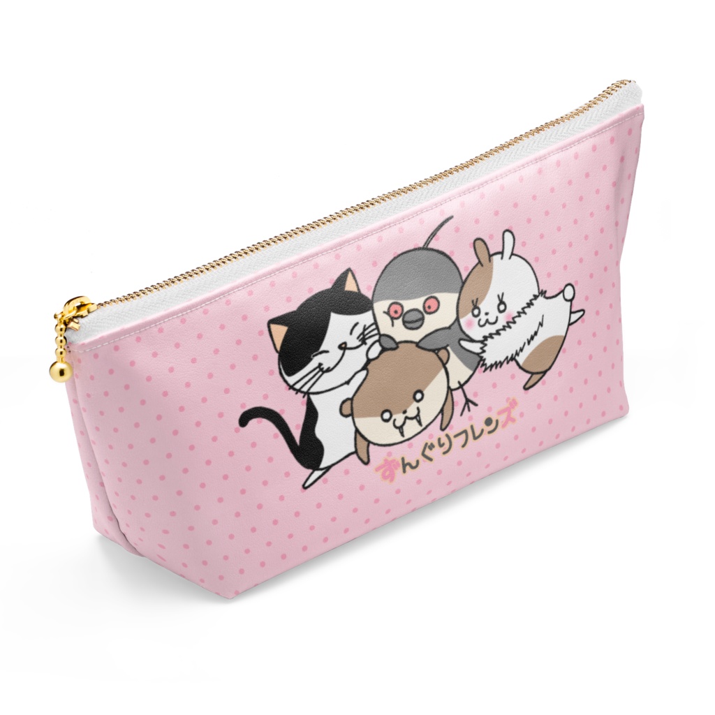 ずんぐりポーチ