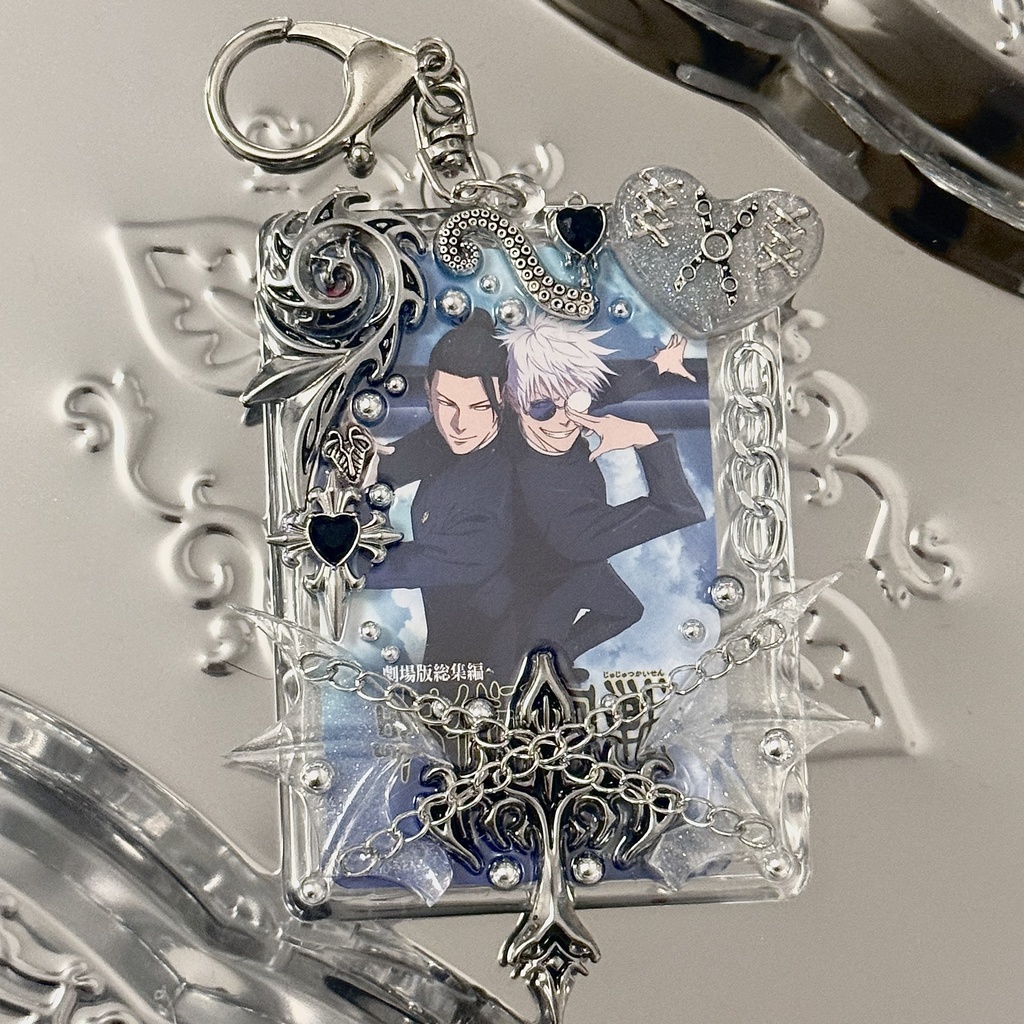 カードケースキーホルダー【鎖】