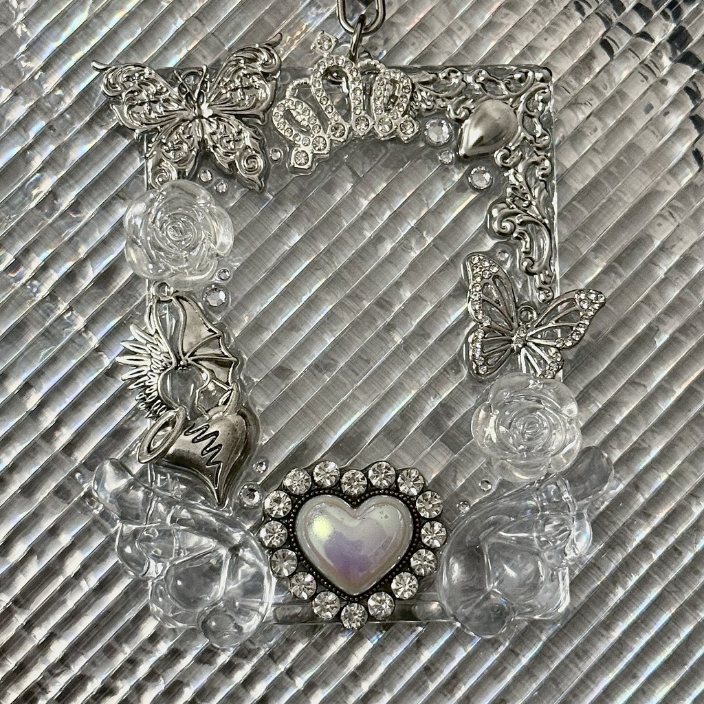 カードケースキーホルダー【花畑】