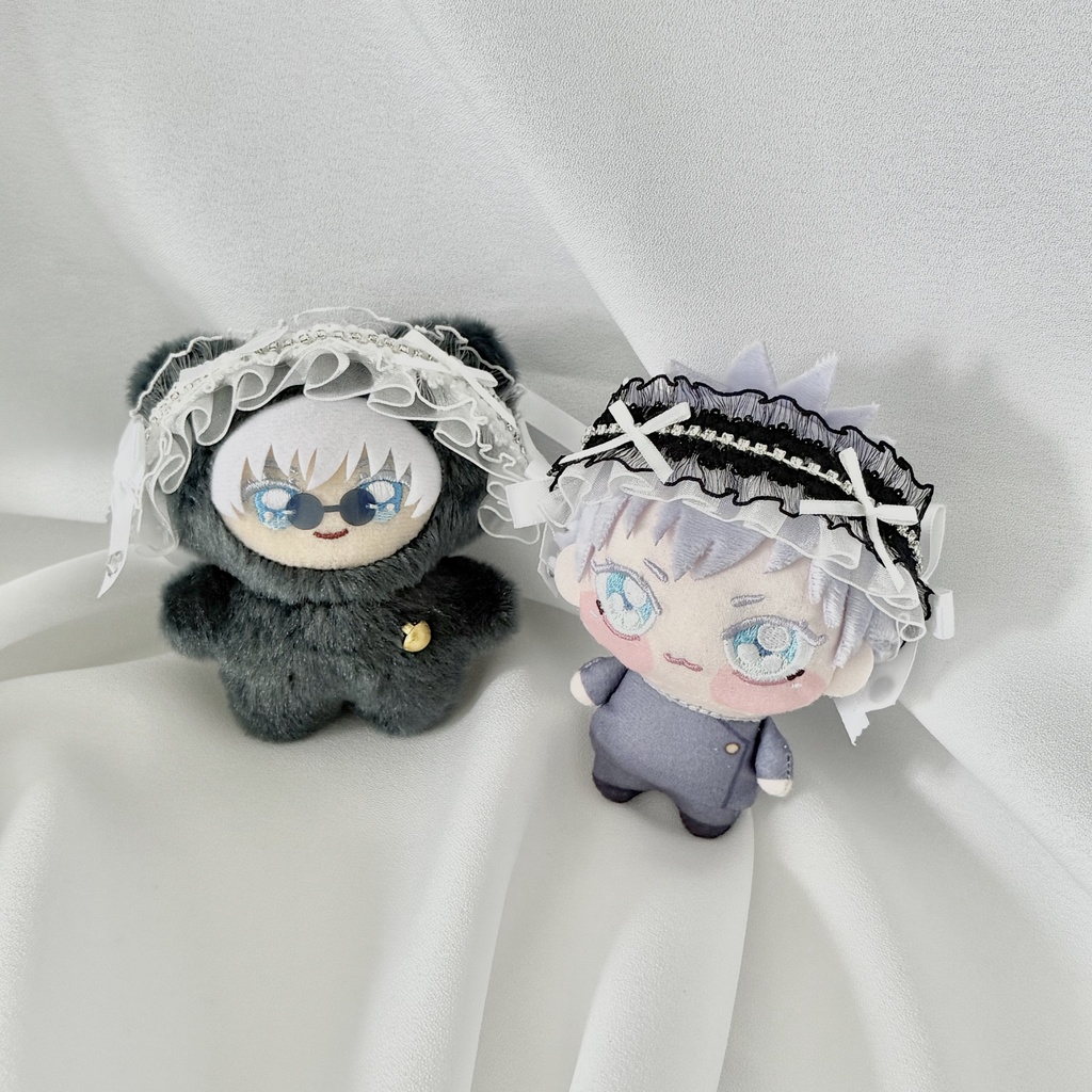 ぬいぐるみ用 | ヘッドドレス | 白黒2個セット