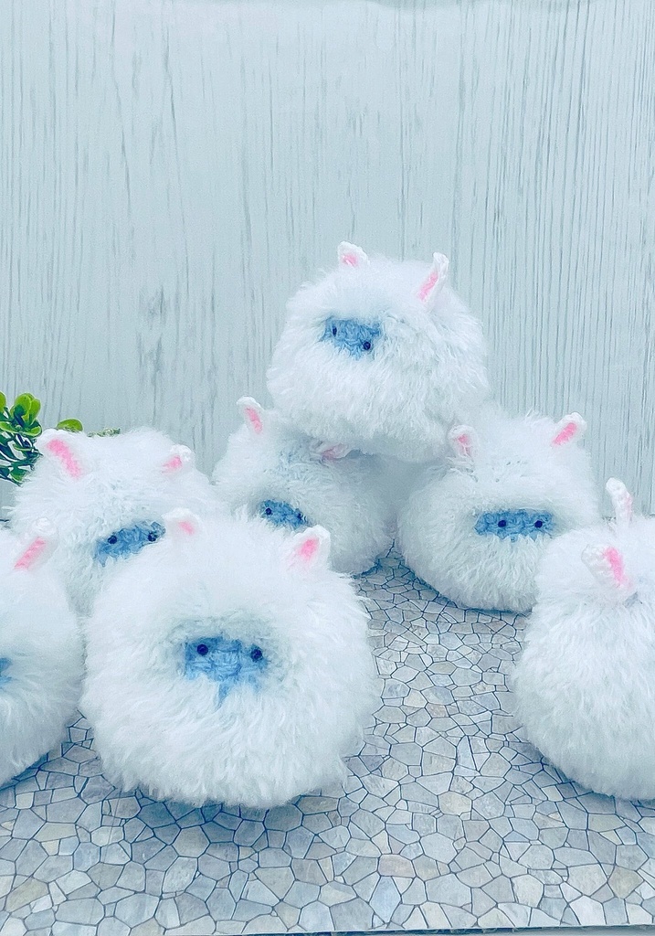 雪プチあみぐるみ