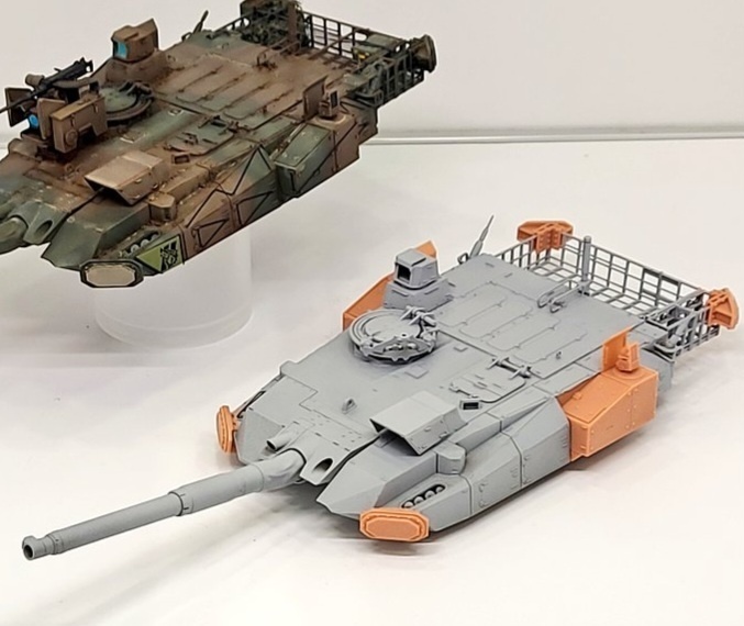 1/35 10式戦車用アクティブ防護システム 改修キット