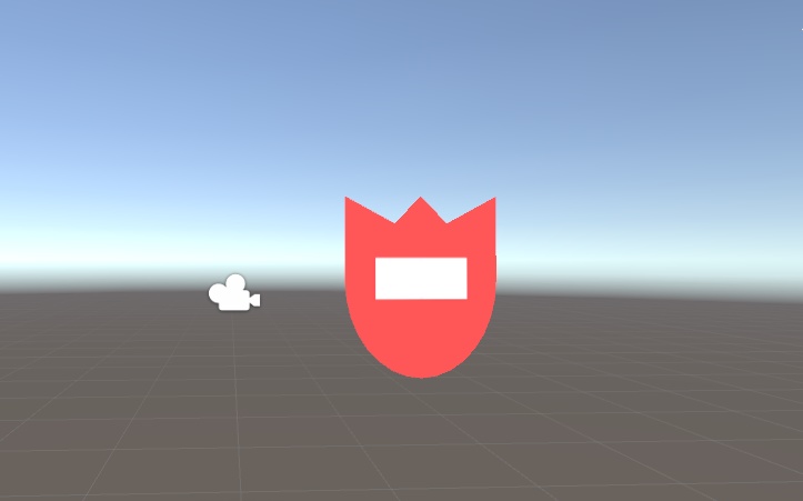 VRChat向け 花の名札