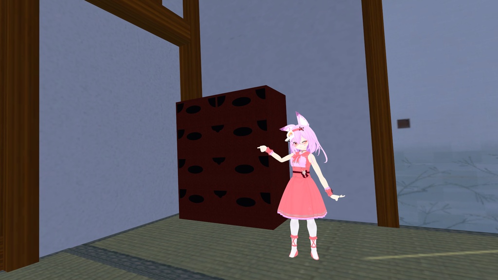 VRChat向け 和室用家具 セット販売有り