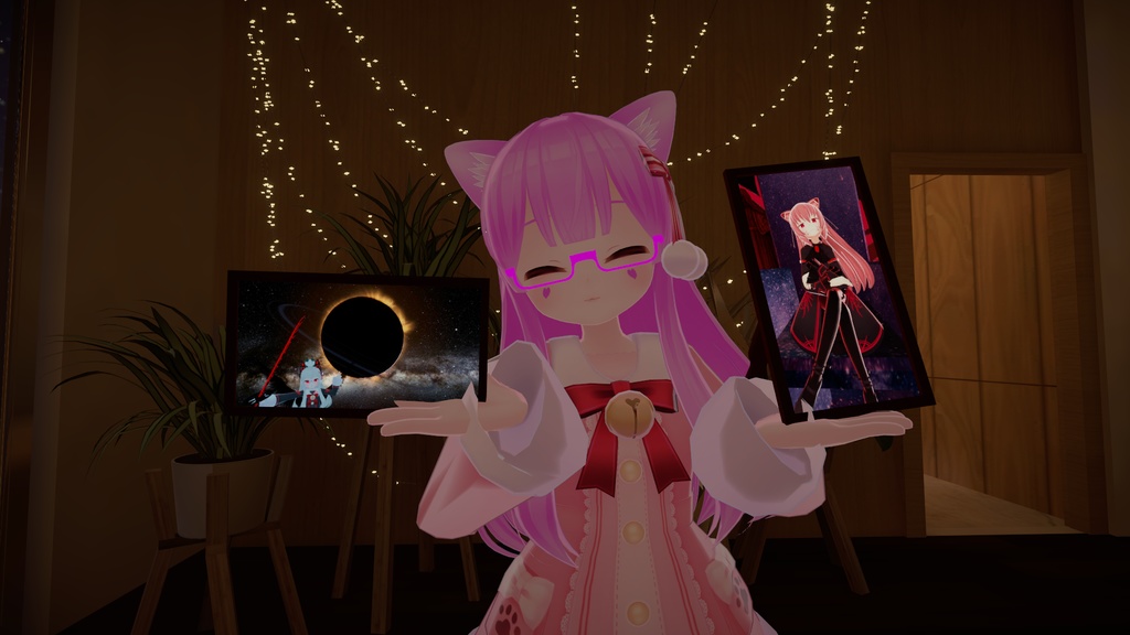 VRChat向け　写真立て