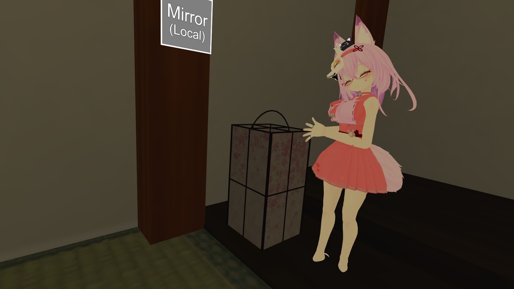 VRChat向け 行燈3点セット