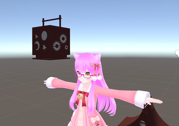 VRChat向け 行燈3点セット