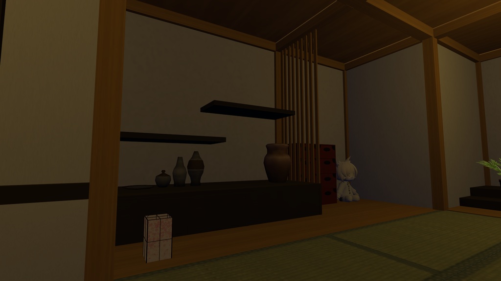 VRChat向け 和室部屋