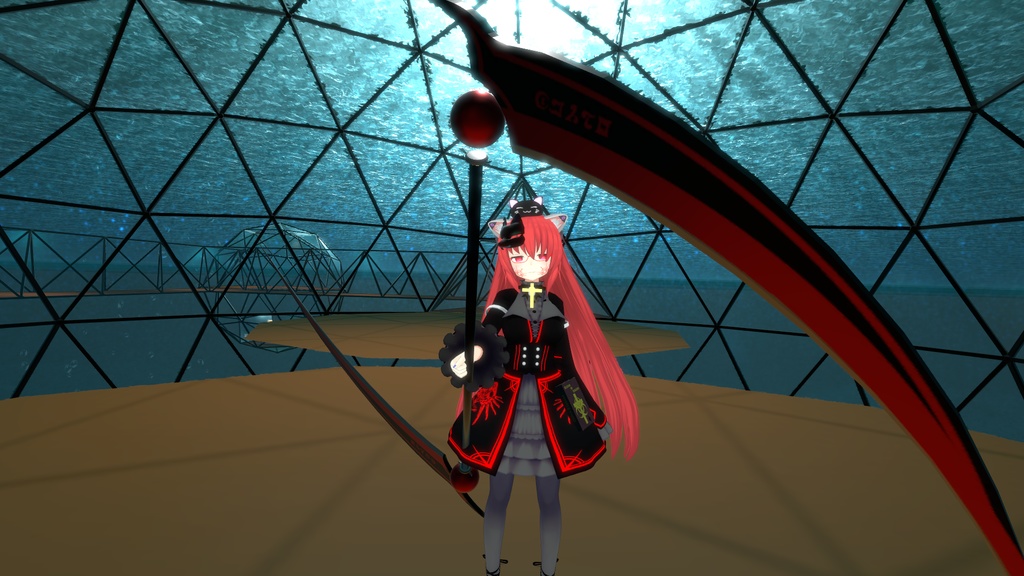 【VRChat向け・武器】大鎌