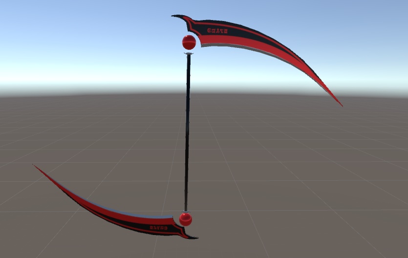 【VRChat向け・武器】大鎌