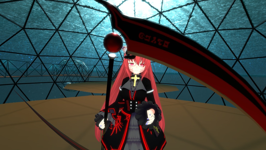 【VRChat向け・武器】大鎌