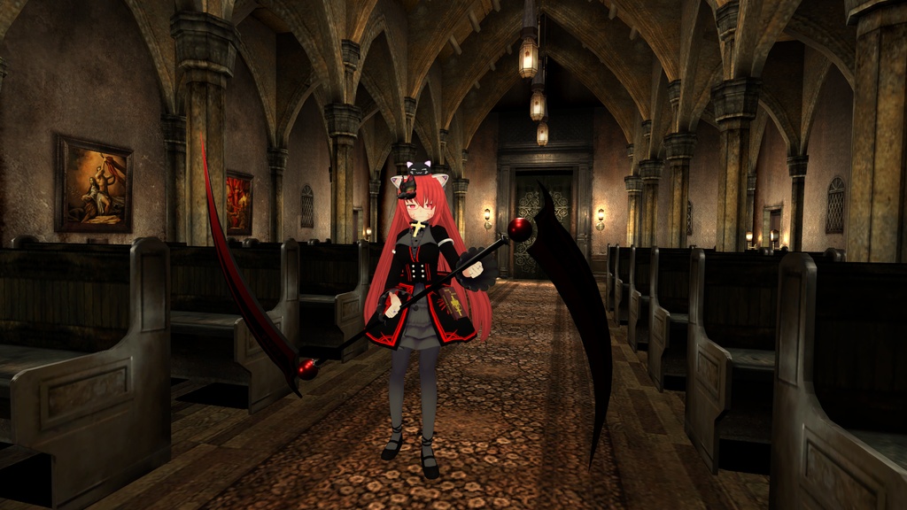 【VRChat向け・武器】大鎌