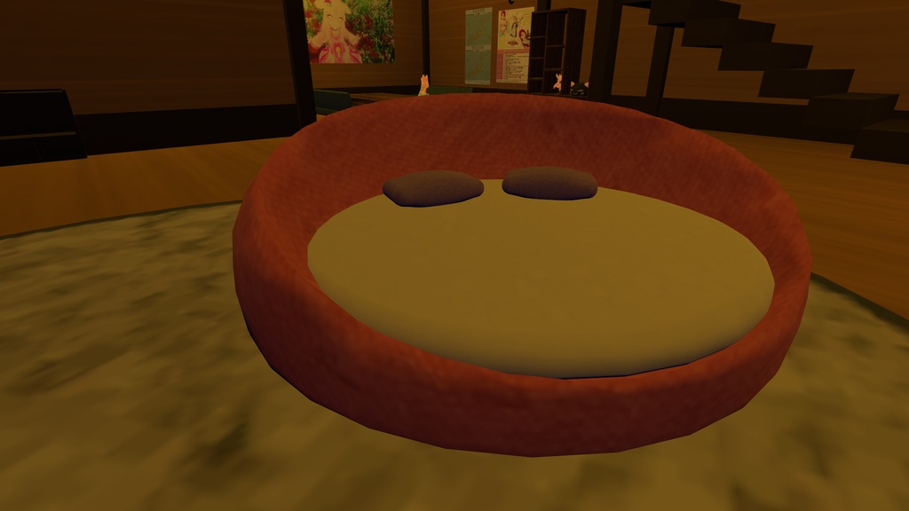 【VRChat向け】ウッドルーム 家具セット販売有り