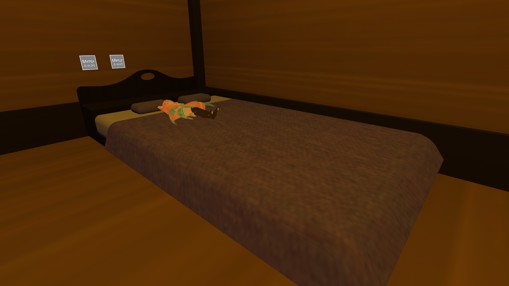 【VRChat向け】ウッドルーム 家具セット販売有り