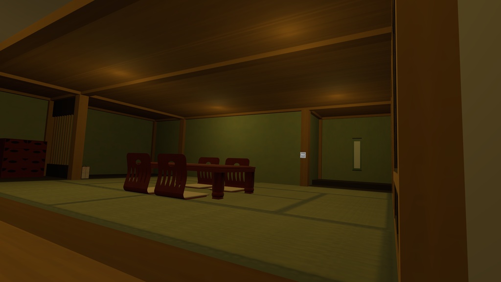 【VRChat向け】ルームアセット 和洋室