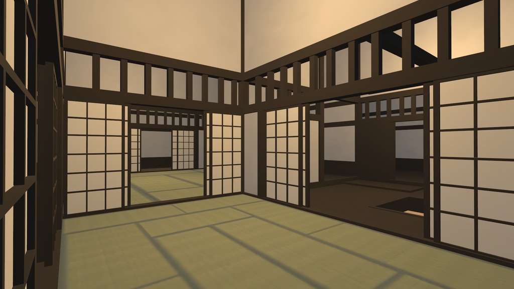 【VRChat向け】日本家屋