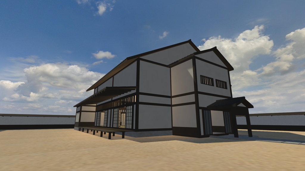 【VRChat向け】日本家屋