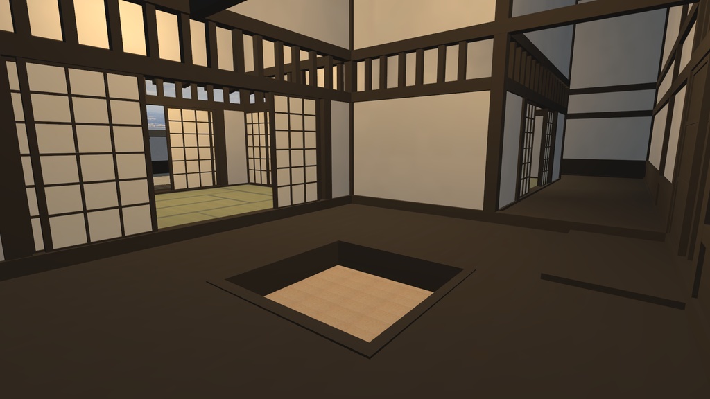 【VRChat向け】日本家屋