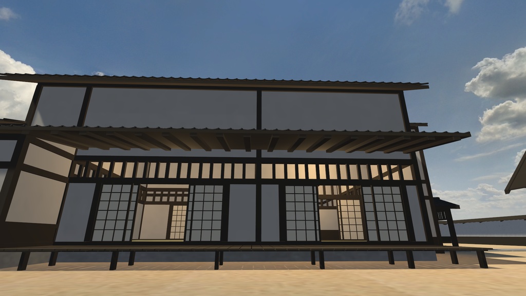 【VRChat向け】日本家屋